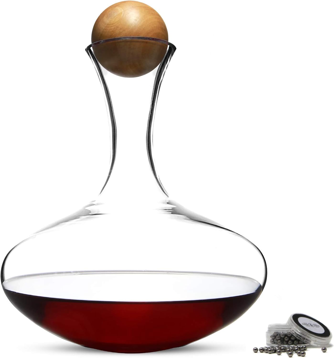 Carafe à Décanter le Vin en Verre - Aérateur et Décanteur de Vin